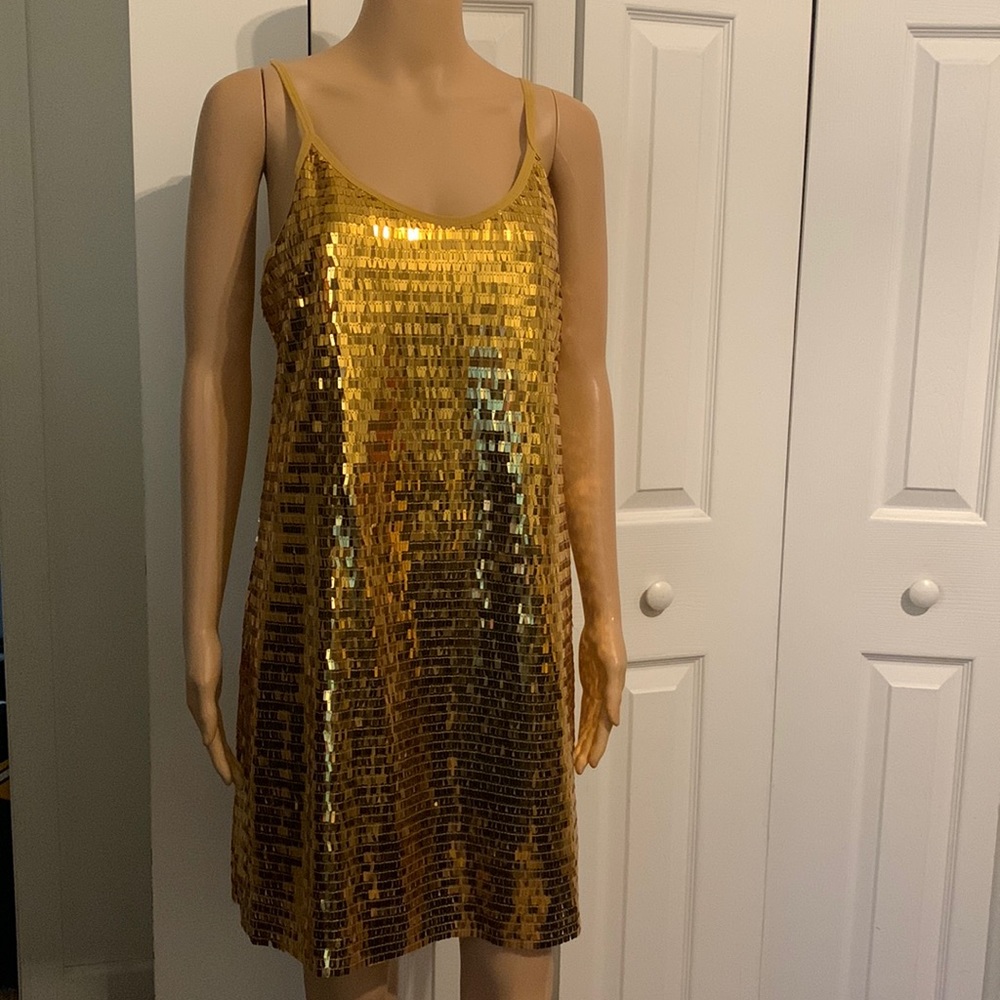 Gold Dress